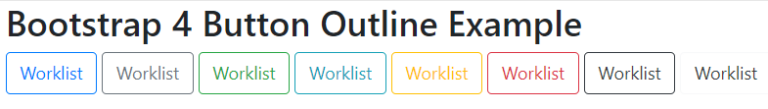 bootstrap-4-buttons-w3schools