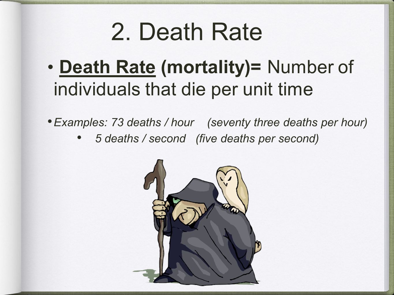 Death Rate W3schools