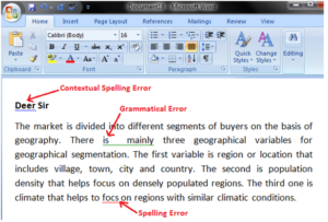 How to Correct Errors in MS Word - W3schools