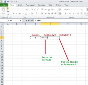 Excel Fill Handle in Formulas - W3schools