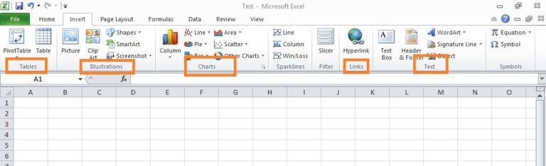 features-of-the-tabs-in-excel-w3schools