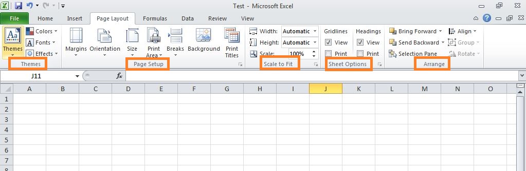 features-of-the-tabs-in-excel-w3schools