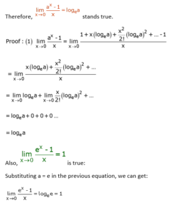 Limits For Trigonometric, Exponential And Logarithmic Functions - W3schools